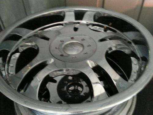 20" chrome rims and tires