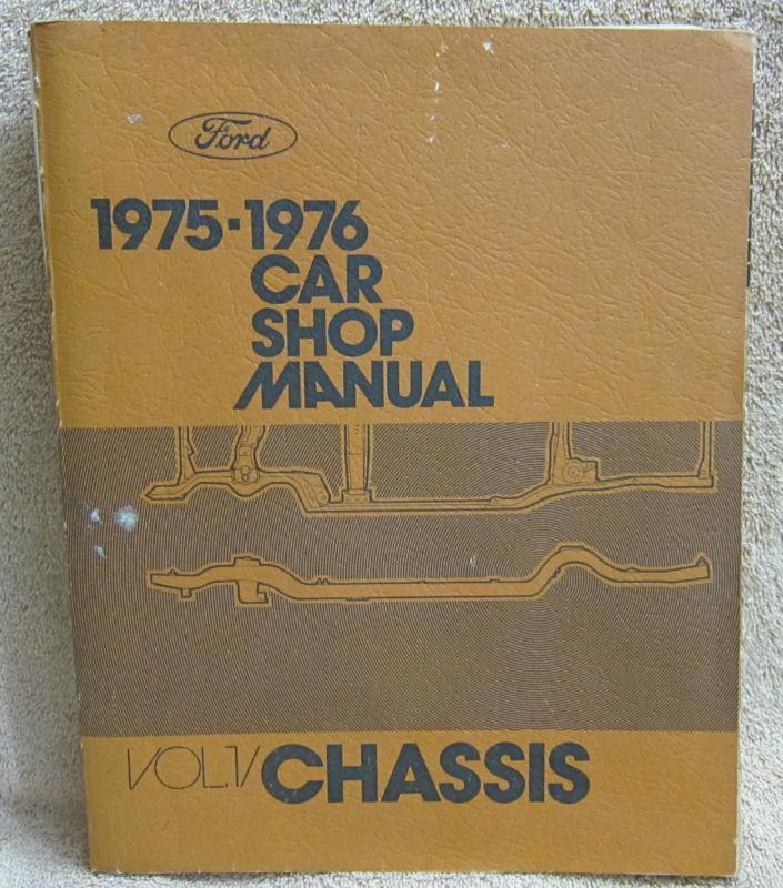 5 Original 1975-76 Ford Car Shop Manuals Volumes 1 To 5 , US $20.00, image 2