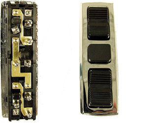 New genuine mercedes w111 w114 w115 w123 power window switch w/safe front