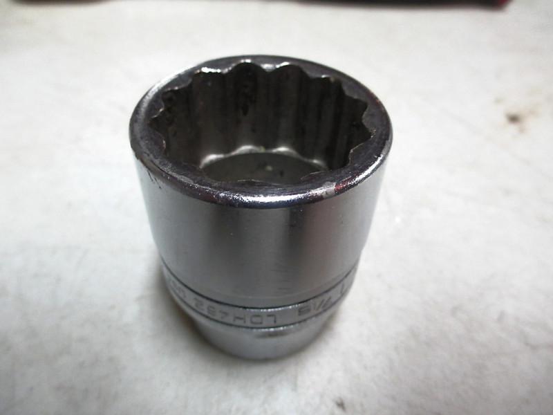 Sell SNAP ON 3/4" DRIVE SHALLOW 12 POINT 17/16" SOCKET LDH462 in