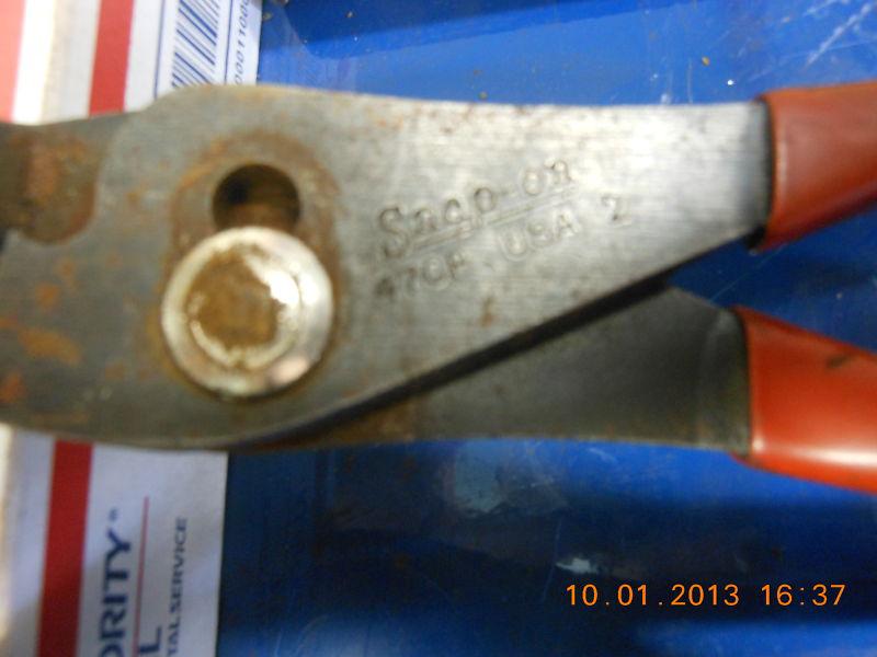 2 USED SNAP ON SLIP JOINT PLIERS 47CP , US $15.50, image 2
