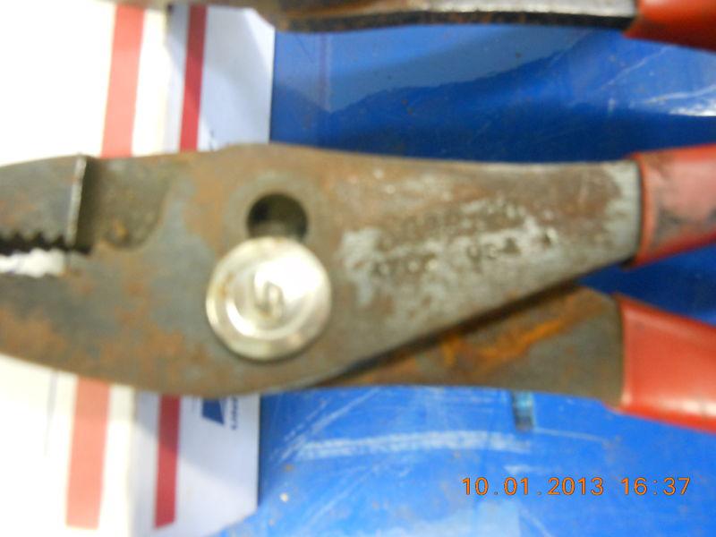 2 USED SNAP ON SLIP JOINT PLIERS 47CP , US $15.50, image 3