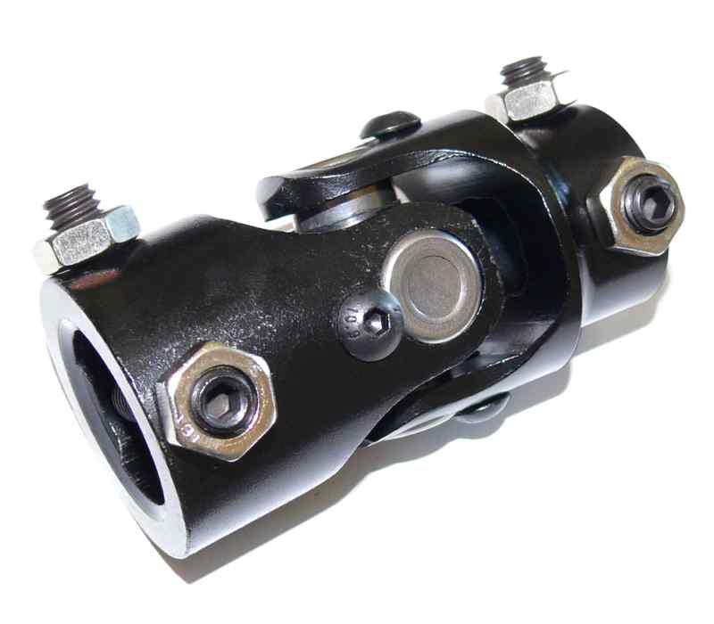 Sell NEW UNIVERSAL STEERING U JOINT 1" DD X 3/4 DD BLACK POWDER COATED