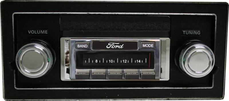 Usa-630 ii stereo by custom autosound radio for '73-79 ford f-series ipod aux