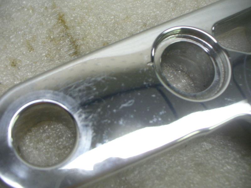 Harley 00-05 FLSTF/FLSTC Heritage Softail OEM chrome upper triple tree., US $28.00, image 4