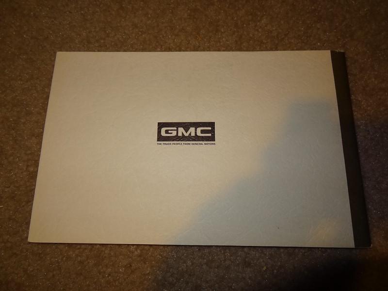 NOS 1973 73 gmc vandura rally wagon stx 1500 2500 3500 gs ge owners manual, US $9.95, image 2