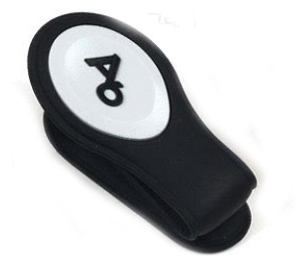 Autoban soft car auto vehicle sun visor sunglasses eyeglasses holder clip white