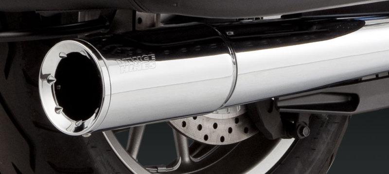 Vance & hines exhaust pro pipe chrome yamaha stratoliner/roadliner 2006-2011