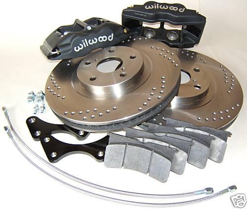 Big brake kit saab 9-3 viggen only 99-01 13" 4 piston wilwood calipers