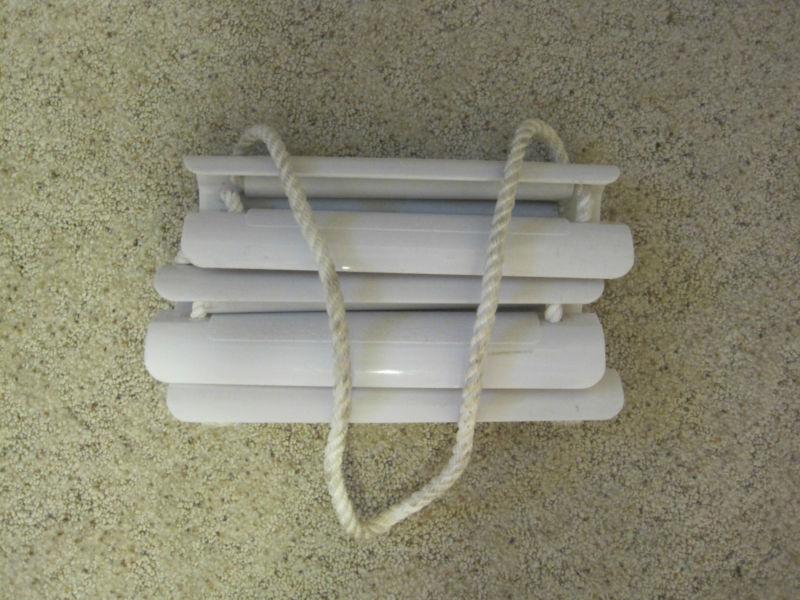 Marine 5 Step Rope Ladder - Folding - Used, US $5.99, image 3