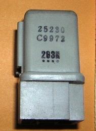 Nissan - relay - niles japan 25230 c9972 5 - gray 6 prong - qty 1