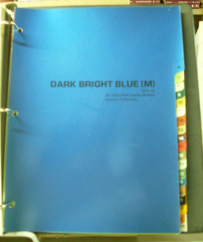 1975 75 GMC Truck Dealer Color Manual Sierra Suburban Jimmy Sprint Astro 95, US $49.99, image 7