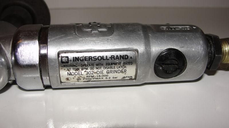 Ingersoll Rand IR Mini Right Angle Air Die Grinder Tool Model 302 1/4 Collet, US $59.95, image 6
