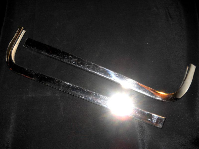 Nos pair 1959 chevrolet nomad wagon, sedan delivery, el camino fin edge corners