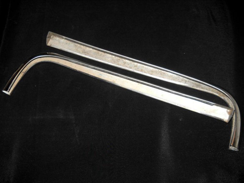 NOS Pair 1959 Chevrolet Nomad Wagon, Sedan Delivery, El Camino Fin Edge Corners, US $165.00, image 2