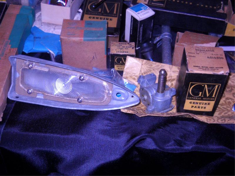 NOS Pair 1959 Chevrolet Nomad Wagon, Sedan Delivery, El Camino Fin Edge Corners, US $165.00, image 6