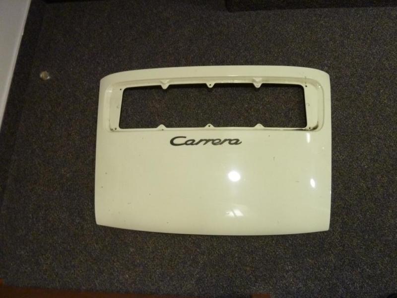 Porsche carrera rear deck lid engine trunk hood cover oem