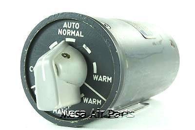 (qtu) hamilton standard cabin temp selector p/n 724905-3