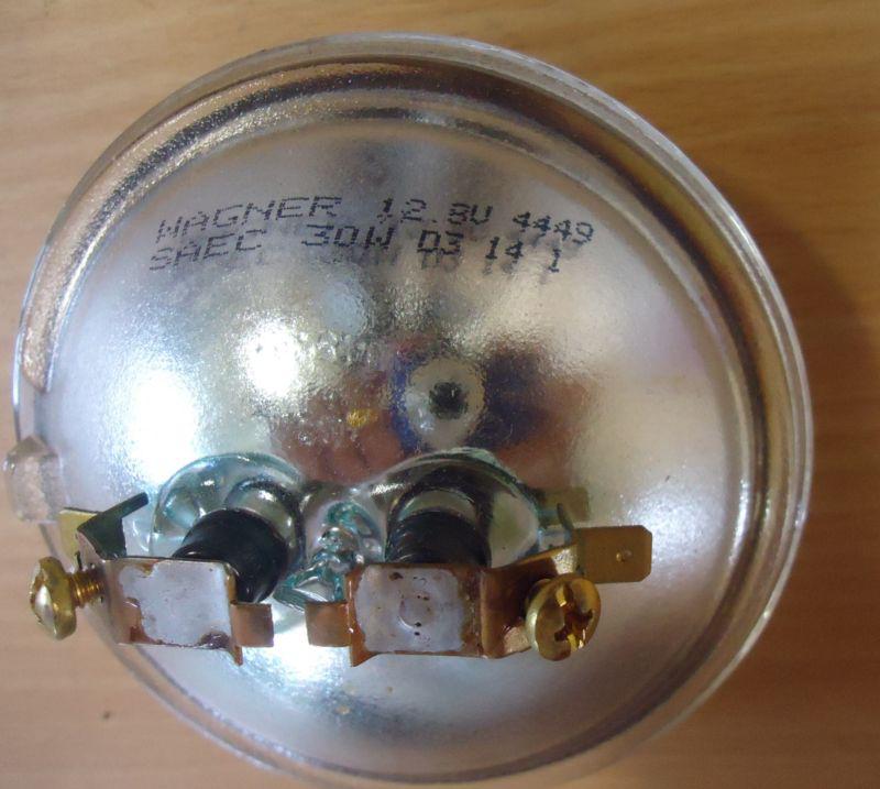 Sell Genuine Wagner 4.5" Head Lamp Sealed Beam 12.8V SAEC 30W 4449 in