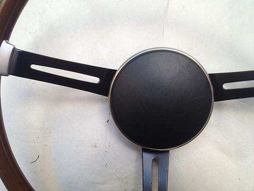 1967-1973 BMW 1600 2002 Ti Wooden Steering Wheel RARE, US $450.00, image 2