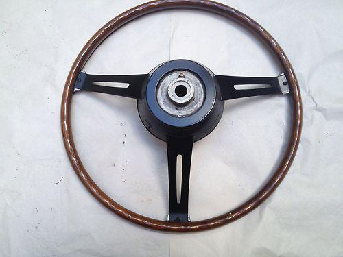 1967-1973 BMW 1600 2002 Ti Wooden Steering Wheel RARE, US $450.00, image 6