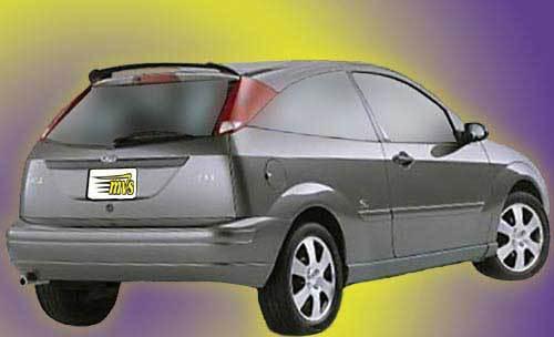 2001-2004 ford focus 3dr & 5dr hatchback factory wing 3511a - rear trunk spoiler