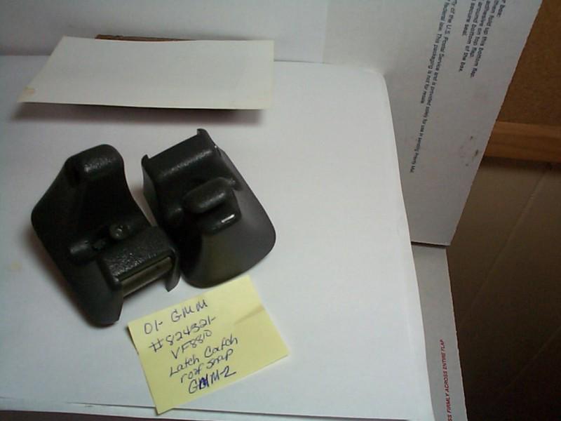 Sell 2 pc set 9401 Mercury Grand Marquis,Crown Victoria sun visor clips w/ screws g2 in Rock