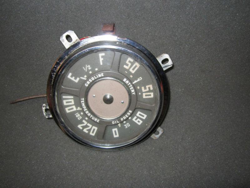Vintage 47-53 GMC Chevy Pickup Truck Suburban Panel Gauge Cluster dash part, US $15.99, image 2