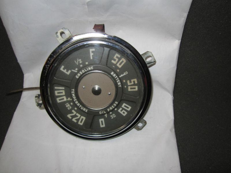 Vintage 47-53 GMC Chevy Pickup Truck Suburban Panel Gauge Cluster dash part, US $15.99, image 3