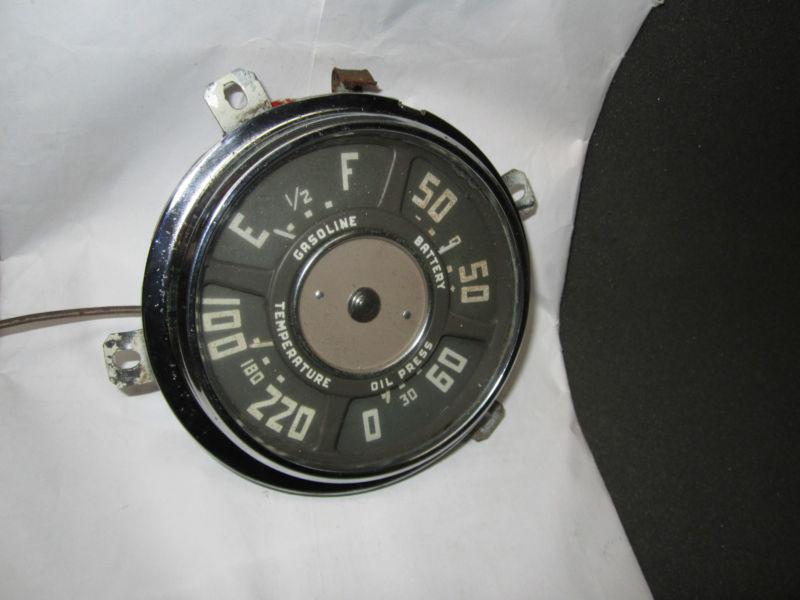 Vintage 47-53 GMC Chevy Pickup Truck Suburban Panel Gauge Cluster dash part, US $15.99, image 4