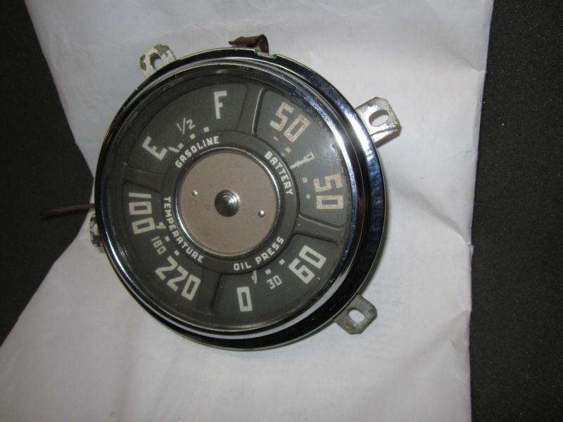 Vintage 47-53 GMC Chevy Pickup Truck Suburban Panel Gauge Cluster dash part, US $15.99, image 5