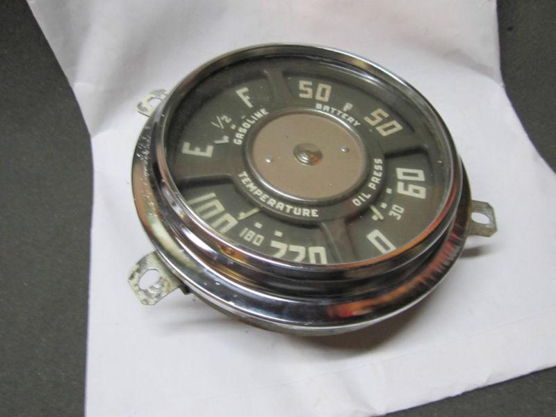 Vintage 47-53 GMC Chevy Pickup Truck Suburban Panel Gauge Cluster dash part, US $15.99, image 6