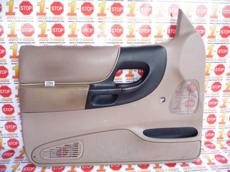 Sell 2002 02 FORD RANGER DRIVER/LEFT FRONT DOOR TRIM PANEL OEM in