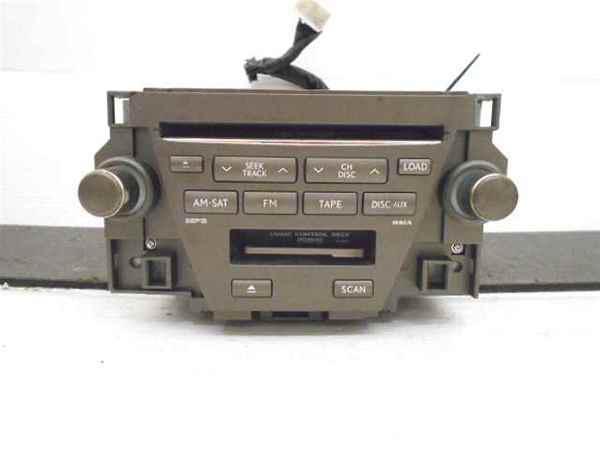 Lexus es350 cd cassette player radio p6866 oem lkq