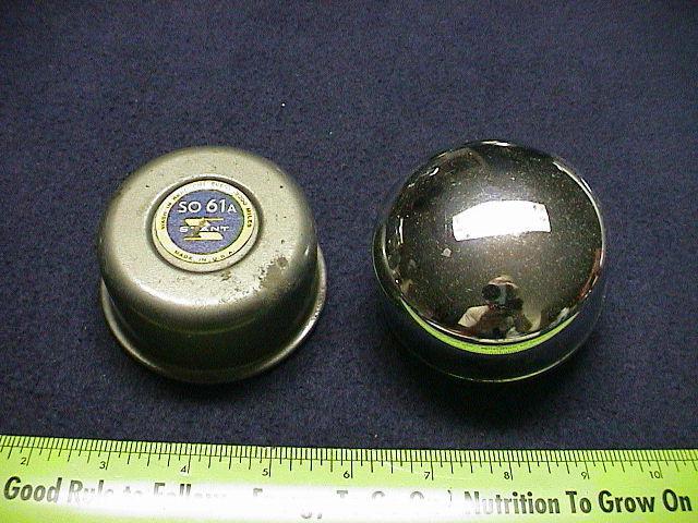 Old chrome oil filler cap plus one other oil cap ford chevy mopar nice items