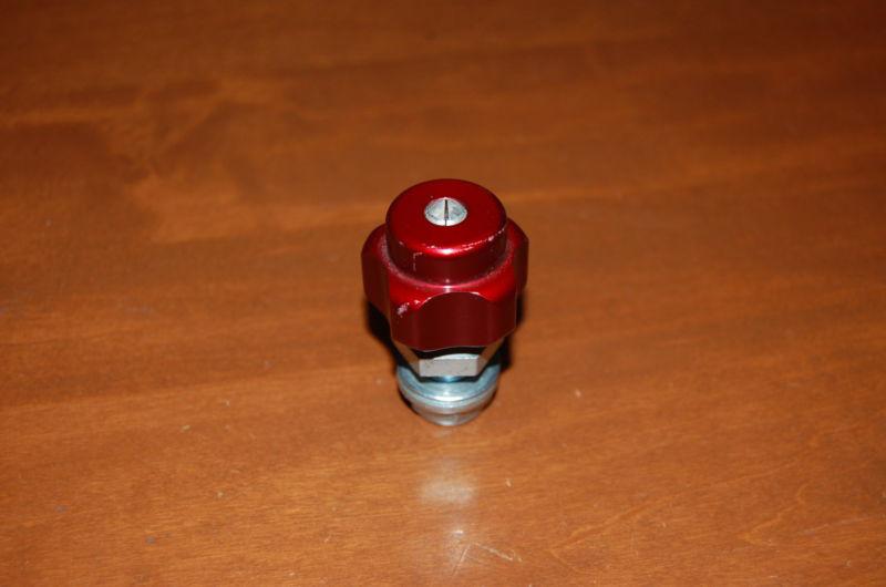 Modquad flag mount 1/4 aluminum red atv universal