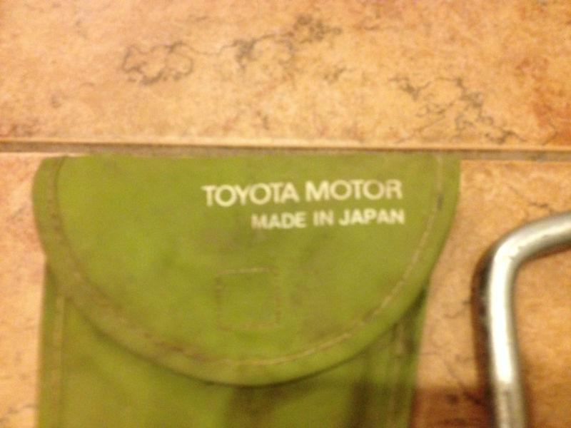 70' 80' TOYOTA LAND CRUISER FJ40 VINTAGE JACK TOOL COMPLETE SET OEM FACTORY, US $179.99, image 10