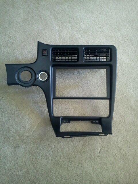 91-95 mr2 radio/climate control bezel sw20 5sfe 3sgte
