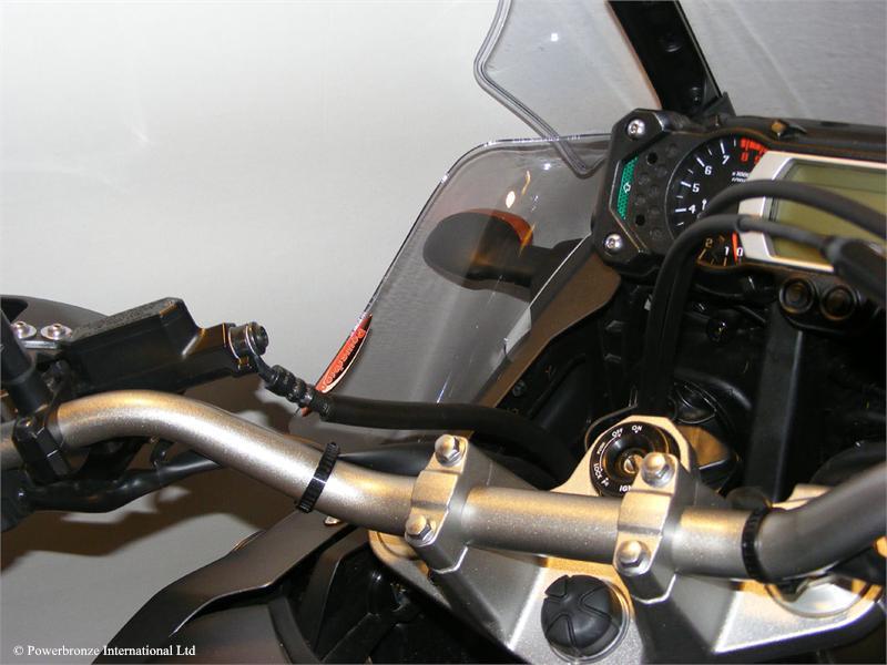 Purchase Yamaha Super Tenere 1200 Wind Air Deflectors Clear MADE IN