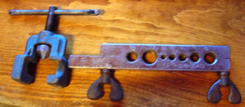 WEATHERHEAD 45 DEGREE FLARING TOOL # 1 64 GOOD USED CONDITION , US $9.99, image 2