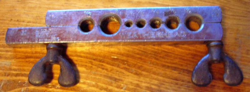 WEATHERHEAD 45 DEGREE FLARING TOOL # 1 64 GOOD USED CONDITION , US $9.99, image 3
