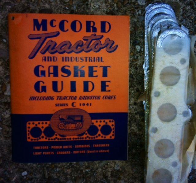1941 mccord gasket guide c catalog book ford dodge studebaker truck tractor +
