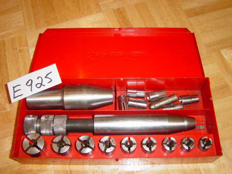Snap on tools clutch aligner kit with 15 collets in red metal box