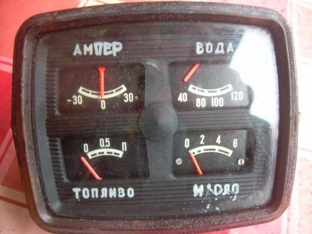Antique vintage soviet ussr dash panel gauge set truck  rat rod hot from 1978
