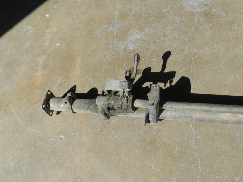 1940 Chevrolet Master Deluxe steering column housing with shift lever & linkage, US $25.00, image 2