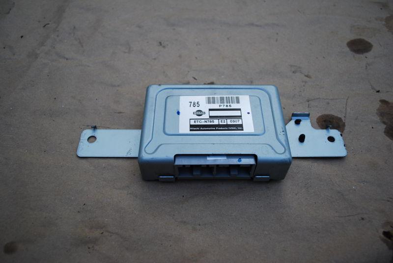 00 01 nissan altima transmission computer control module used oem etc-n785 2000