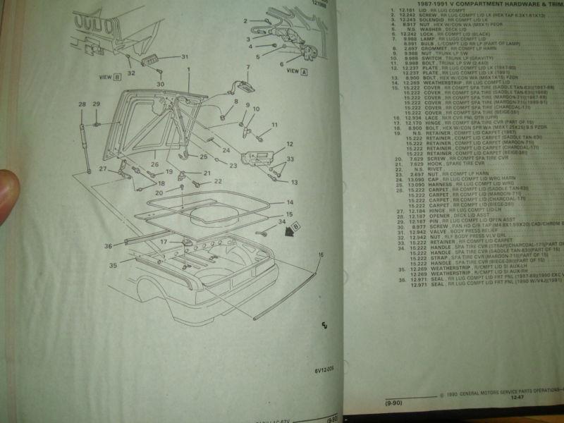 Purchase 1987 / 1988 / 1989 / 1990 / 1991 / CADILLAC ALLANTE PARTS