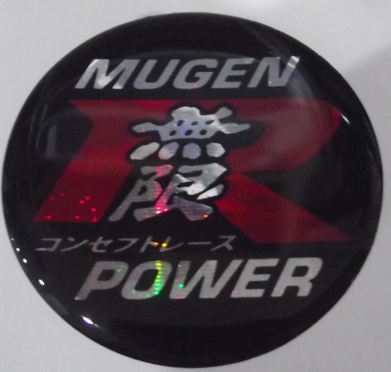 Mugen_power_racing tuning fork sticker decal 30mm 