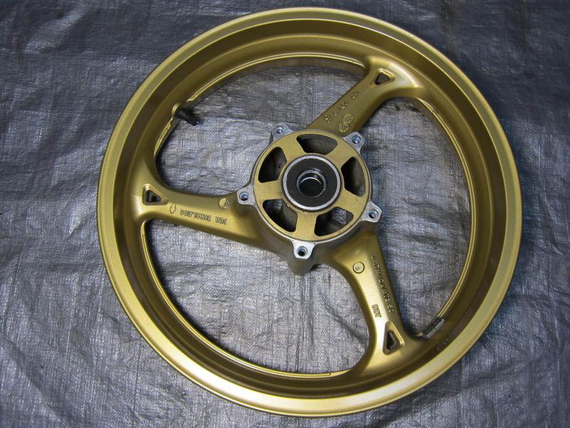 08-12 Suzuki GSX1300R Hayabusa Busa Front Wheel - STRAIGHT, US $295.00, image 2