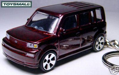 Key chain 2003/2004/2005/2006/2007/2008 cherry/salsa dark red scion xb bb toyota